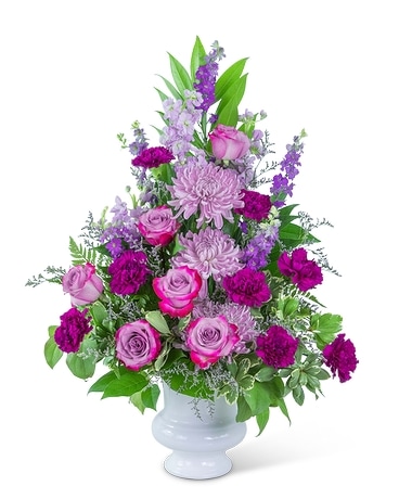 Majestic Urn Funeral Arrangement