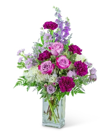 Majestic Garden Vase Flower Arrangement