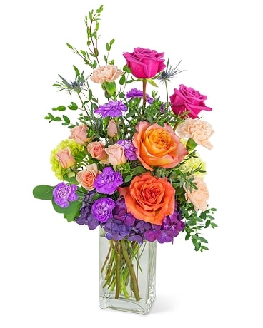 Prismatic Dream Flower Arrangement