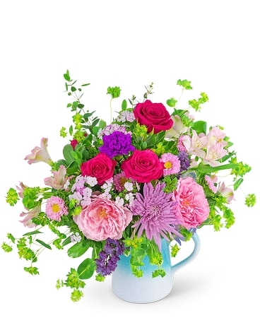 Pouring with Love Flower Arrangement