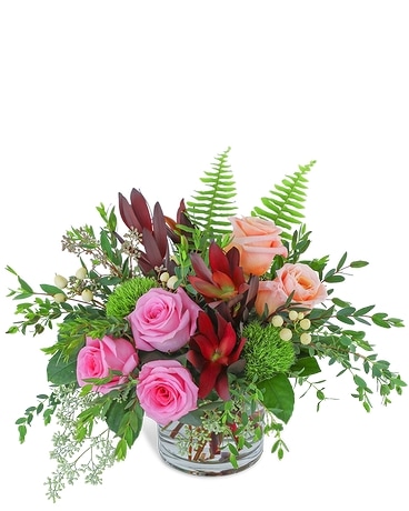 Natural Garden Flower Arrangement