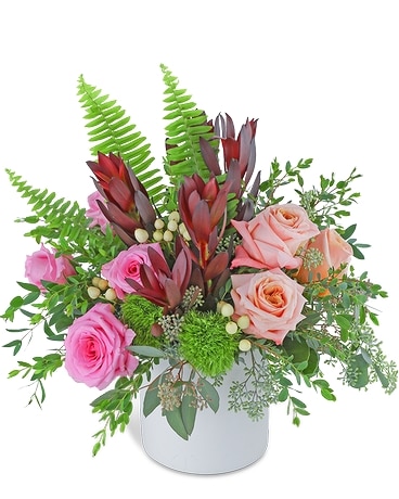 Lush Organic Flower Arrangement