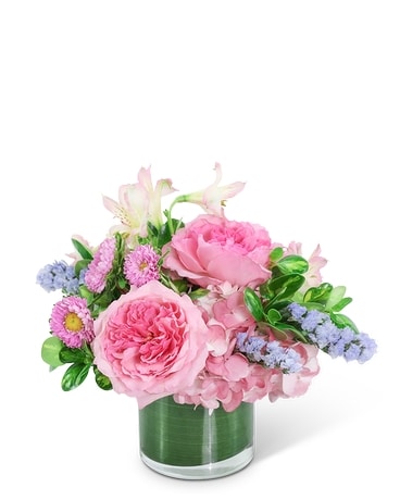 Sweet Pink Clouds Flower Arrangement