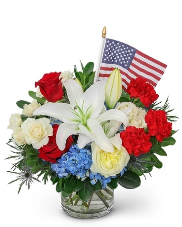 Freedom Remembrance Flower Arrangement