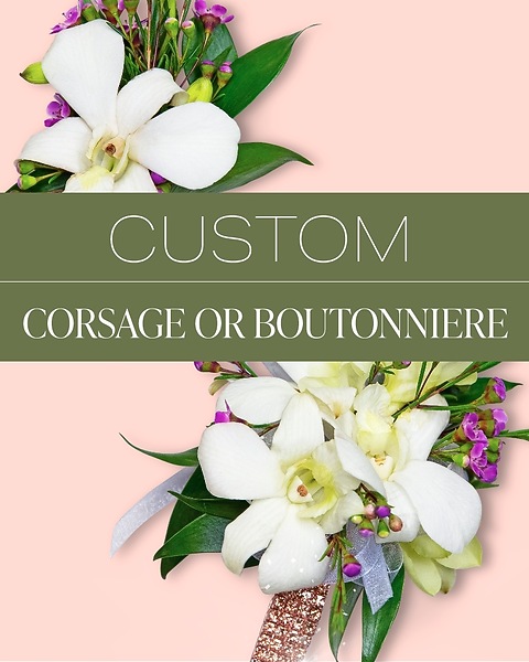 Custom Corsage or Boutonniere in Greenwood Village CO - Arapahoe Floral