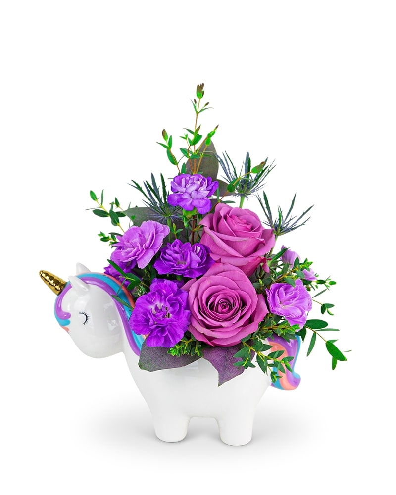 Lil' Sparkles the Unicorn in Waukesha WI - Flowers by Cammy, LLC
