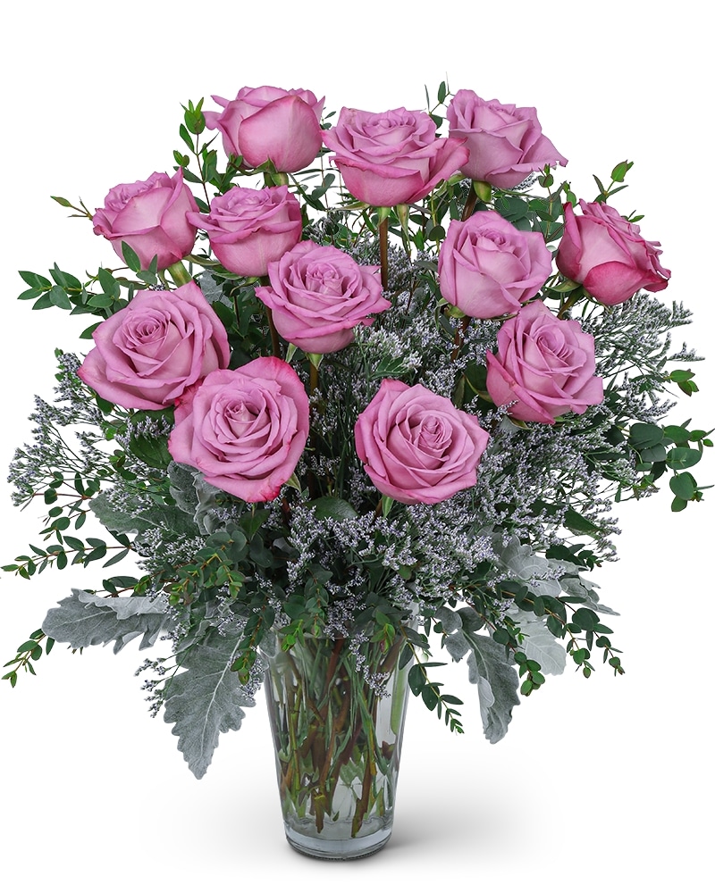 lavender roseさま専用 One Dozen Angelic Lavender Roses in Andalusia AL - Alan