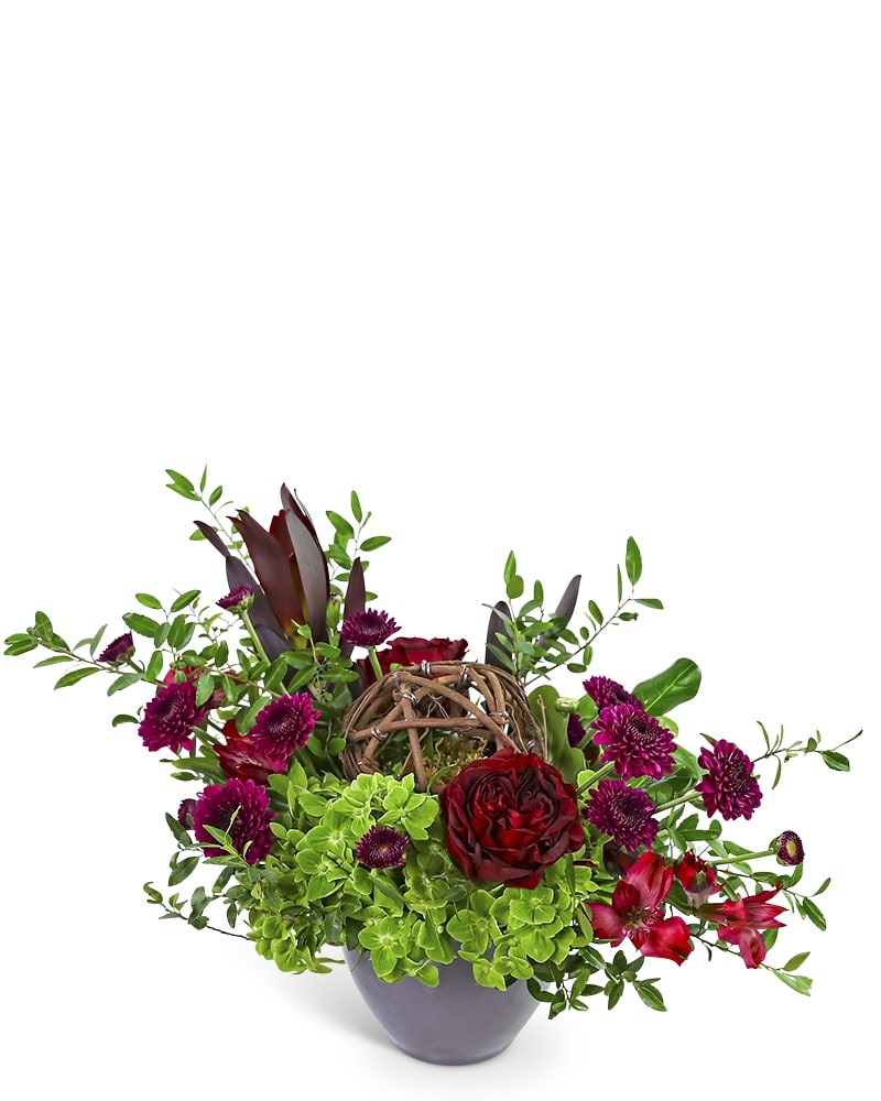 botanical swag wild flowerＡ Wild Fuchsia in Centennial, CO | Zalea Luxury Florist