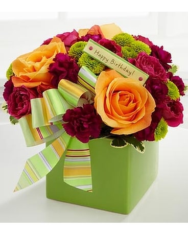 Birthday Bliss Flower Arrangement