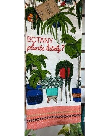Kitchen Tea towel - Assorted Prints Flower Arrangement