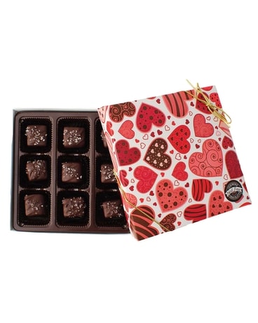From the Heart Sea Salt Caramels Flower Arrangement