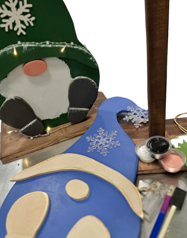 Enchanted Gnome - Build-at-Home Kit Flower Arrangement