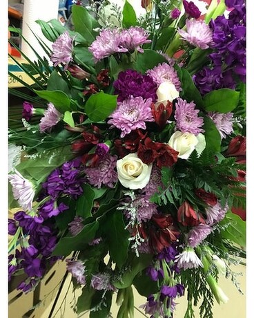 Forever In Our Hearts Flower Arrangement