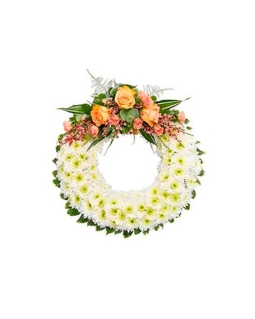 Wreath Of Memories Flower Arrangement