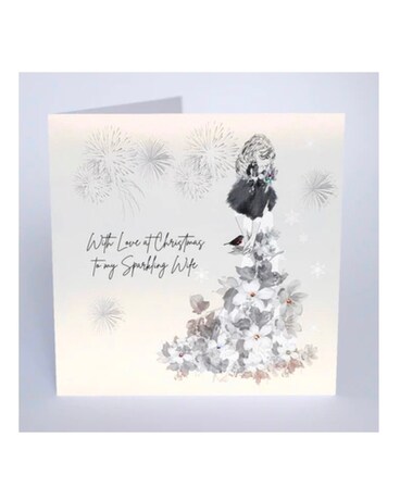 With Love at Christmas Flower Arrangement