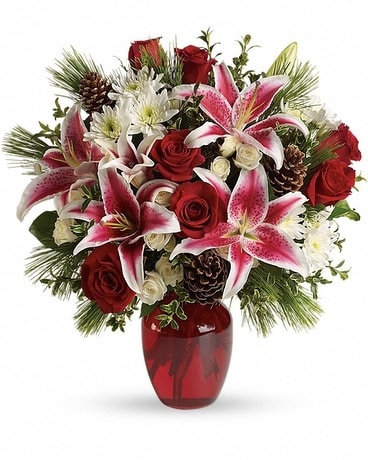 Winter Treasures Bouquet Flower Arrangement