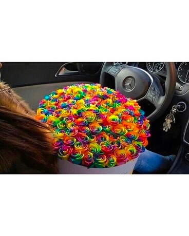 Rainbow Dreams Flower Arrangement