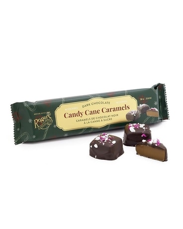 Candy Cane Caramels Flower Arrangement