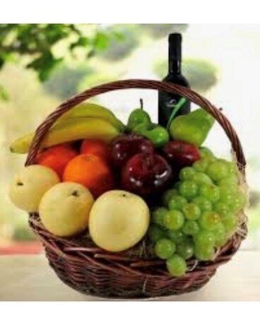 Fruits By Santa Gift Basket