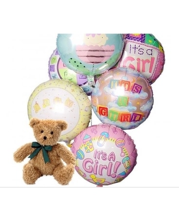 New Baby Girl Love Flower Arrangement