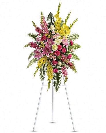 Rays of Light Spray Flower Arrangement
