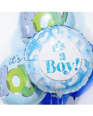 Its a Boy Balloon Bouquet Flower Arrangement
