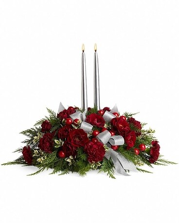 Berries and Blooms Centerpiece