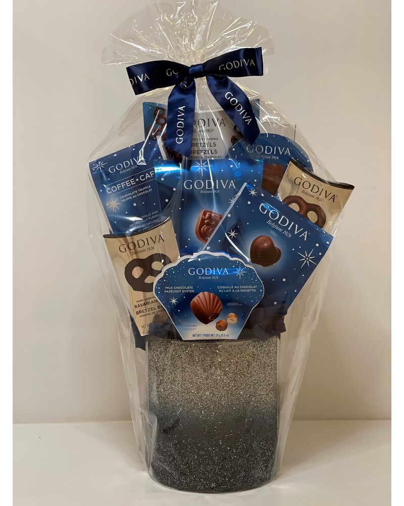 Godiva gift basket discount