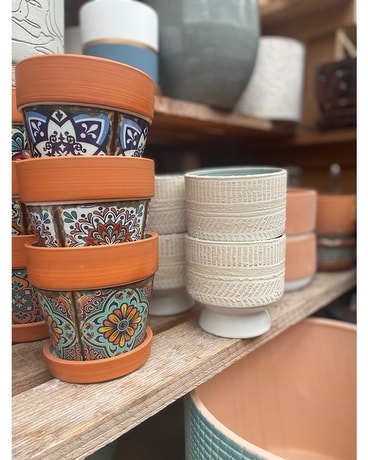 Gift Pots Flower Arrangement