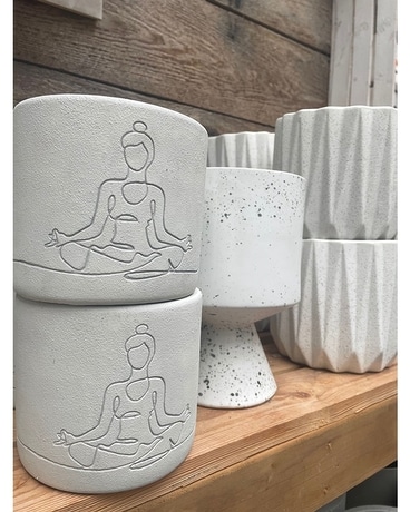 Ceramic Gift Pots Flower Arrangement