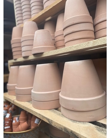 Clay Pot Selection Flower Arrangement