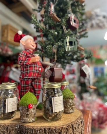 Christmas Decor Flower Arrangement