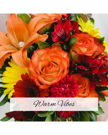 Warm Vibes Flower Arrangement