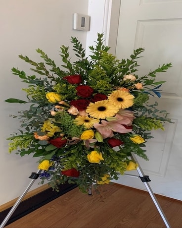 Warm Thoughts Flower Arrangement