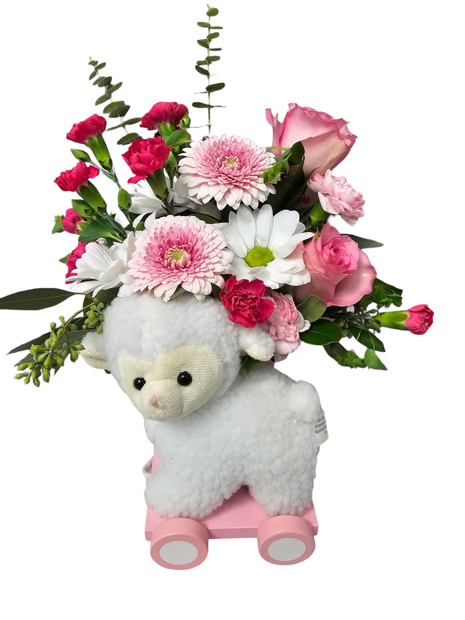 The Sweetest Little Lamb Flower Arrangement