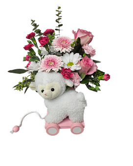 The Sweetest Little Lamb Flower Arrangement