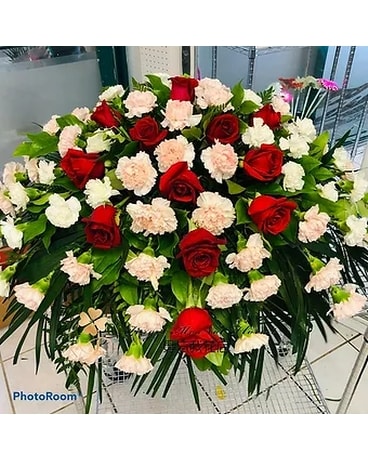 Casket Spray#16 Flower Arrangement