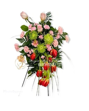 Standing Spray #12 (Designer Choice) Flower Arrangement