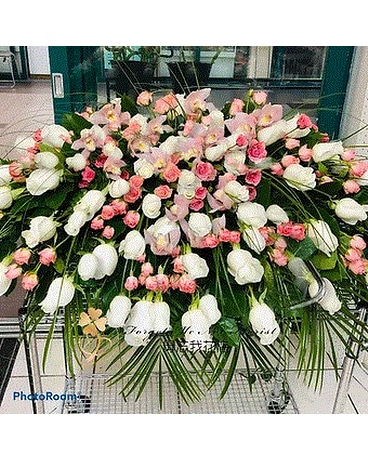 Casket Spray#19 Flower Arrangement