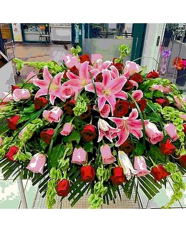 Casket Spray#25 Flower Arrangement