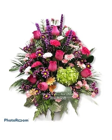 Fresh Flower Basket #34 Flower Arrangement