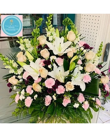 Fresh Flower Basket #52 Flower Arrangement