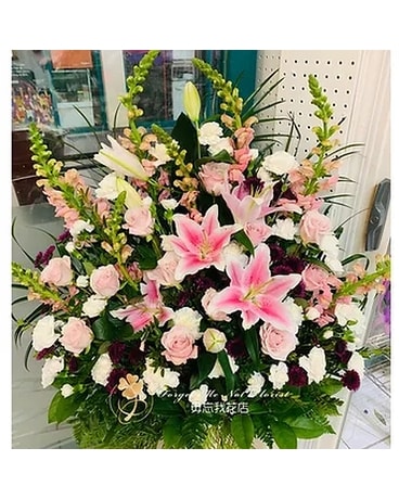 Fresh Flower Basket #53 Flower Arrangement