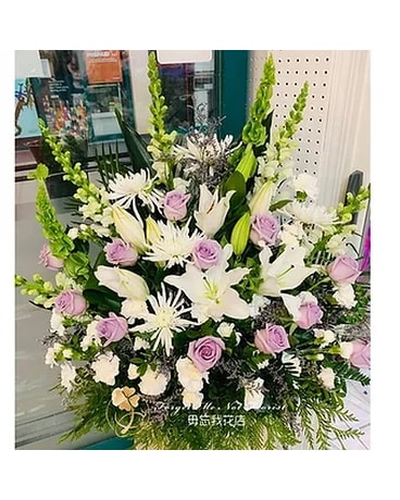 Fresh Flower Basket #54 Flower Arrangement