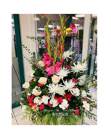 Fresh Flower Basket #57 Flower Arrangement
