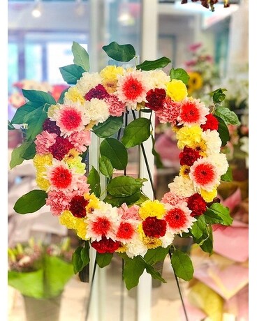 Sympathy Wreath #16 Thinking of You Flower Arrangement