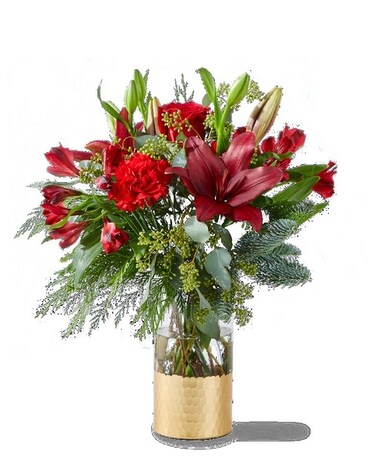 Home for the Holidays Flower Arrangement