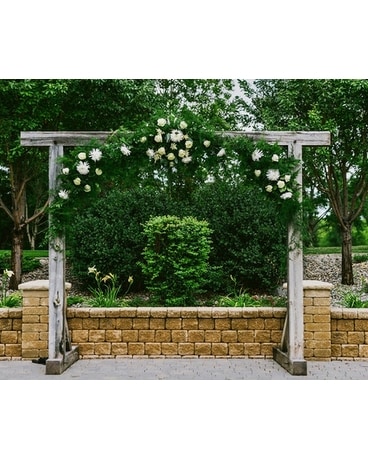 Bridges Archway Flower Arrangement
