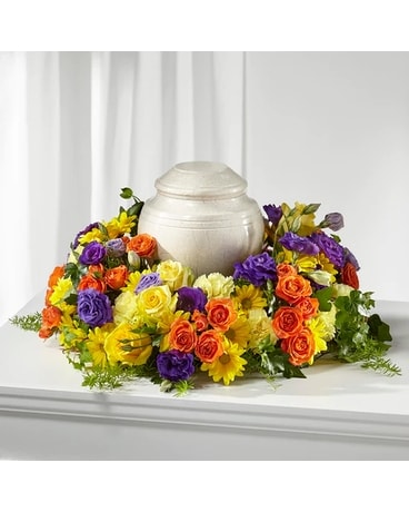 Blossoms of Remembrance Cremation Adornment Flower Arrangement