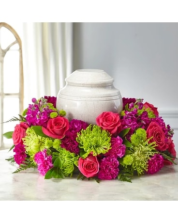 Hopeful Blessings Cremation Adornment Flower Arrangement